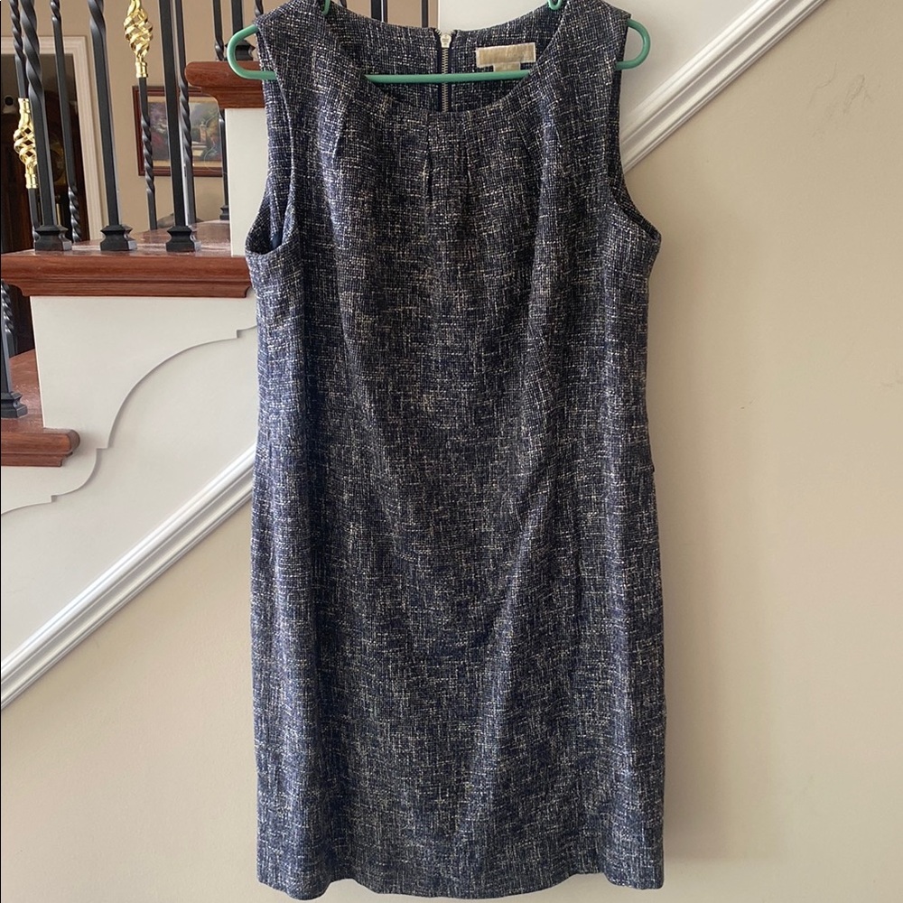 Michael Kors Elegant Dark navy Sleeveless Dress